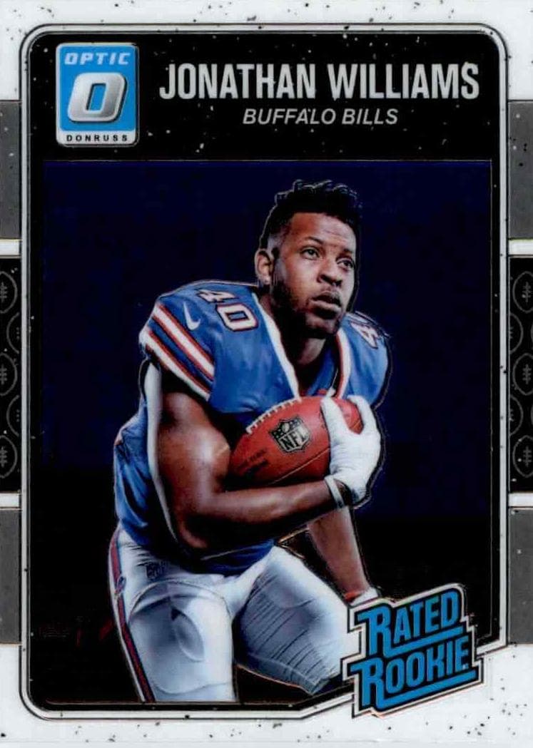Jonathan Williams 2016 panini Donruss Optic
