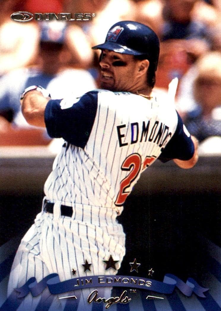 Jim Edmonds 1998 panini Donruss Collections