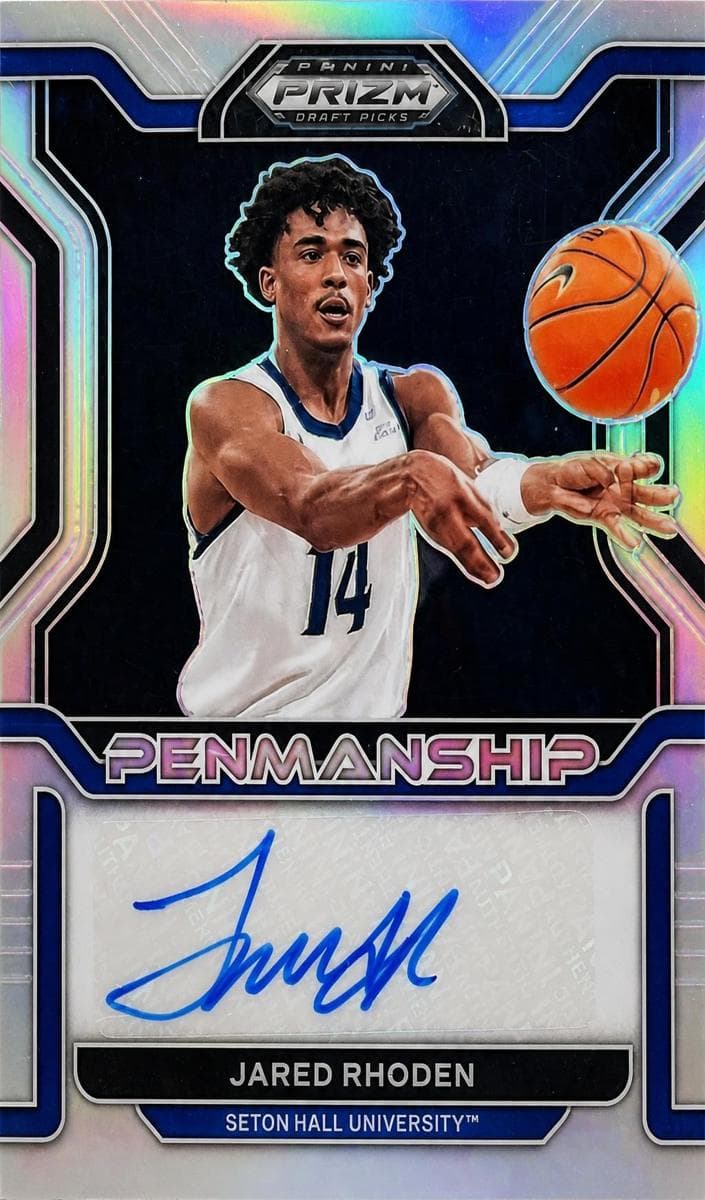 Jared Rhoden 2022 panini Panini Prizm Draft Picks