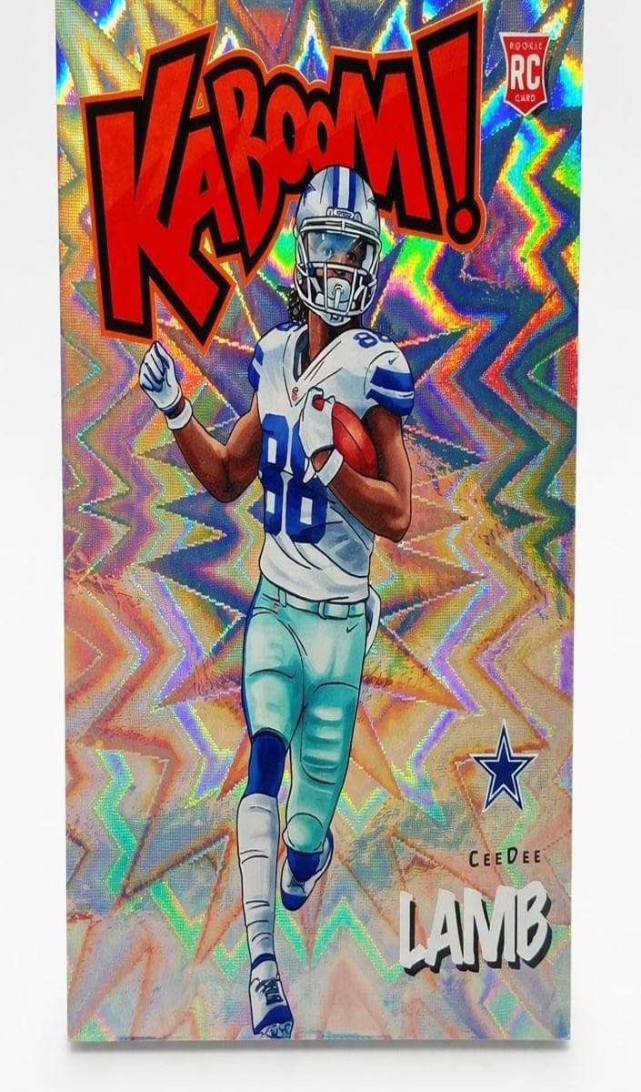 CeeDee Lamb 2020 panini Absolute Kaboom!