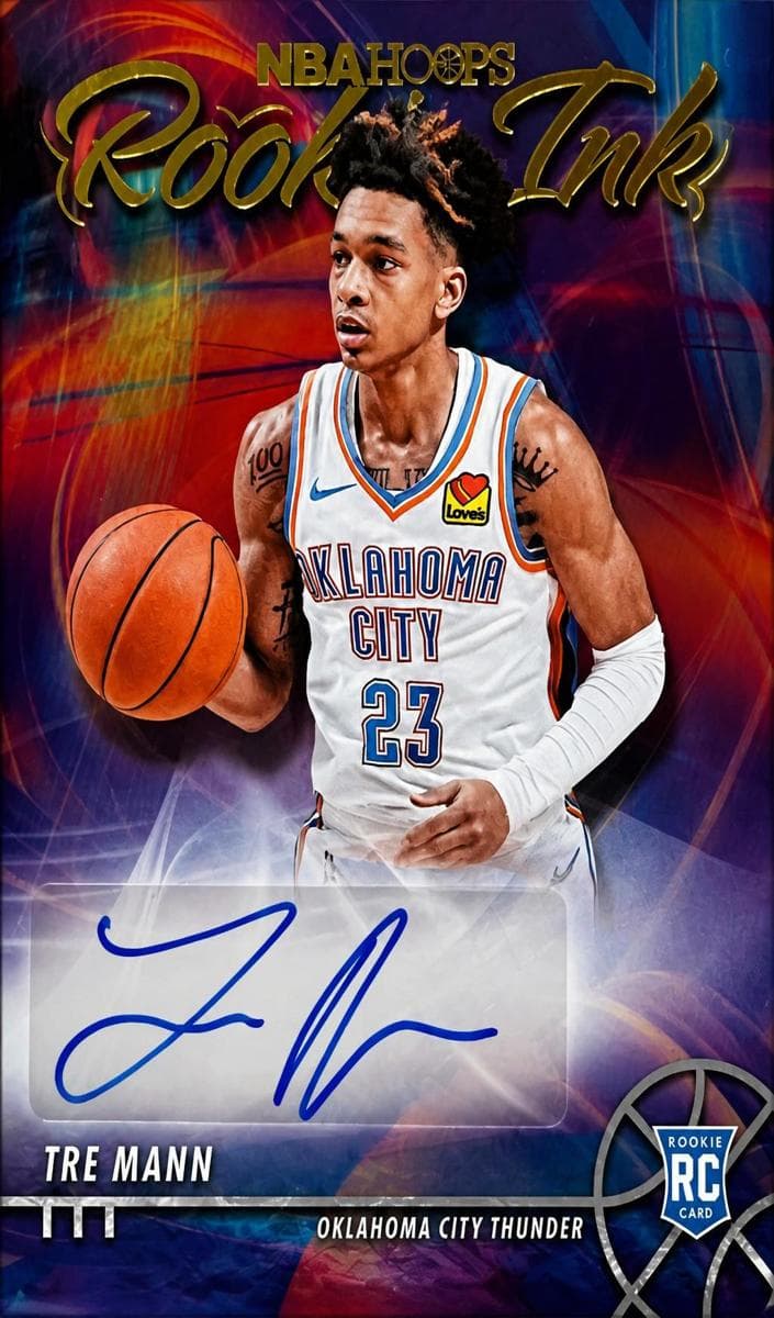 Tre Mann 2021 panini Hoops Winter