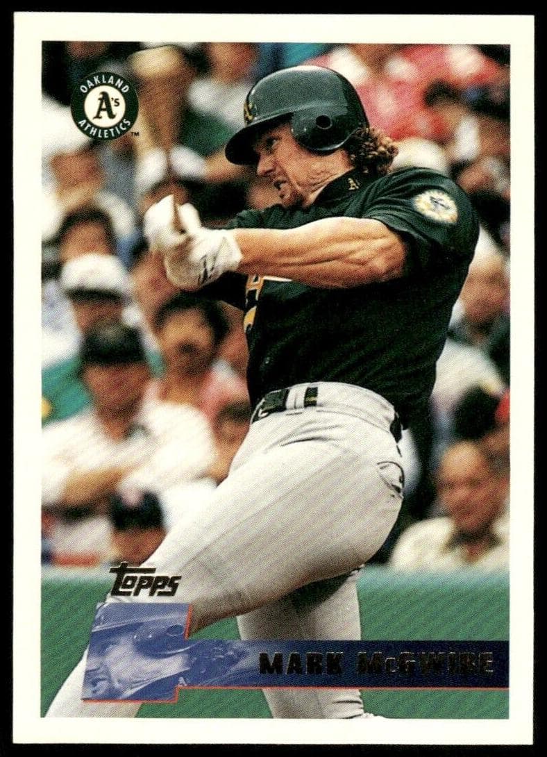 Mark McGwire 1996 topps Topps