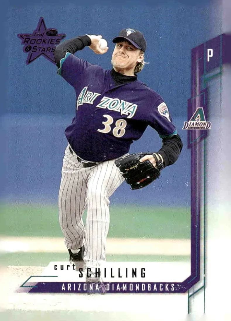 Curt Schilling 2001 leaf Leaf Rookies & Stars