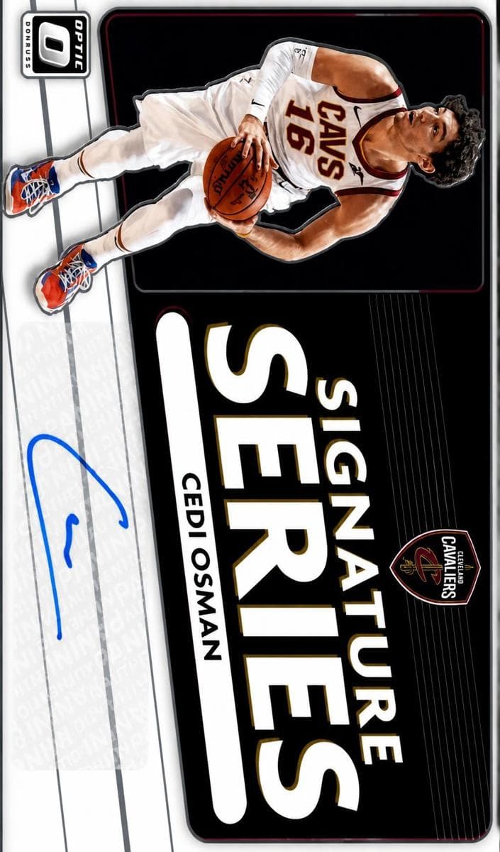 Cedi Osman 2020 panini Donruss Optic