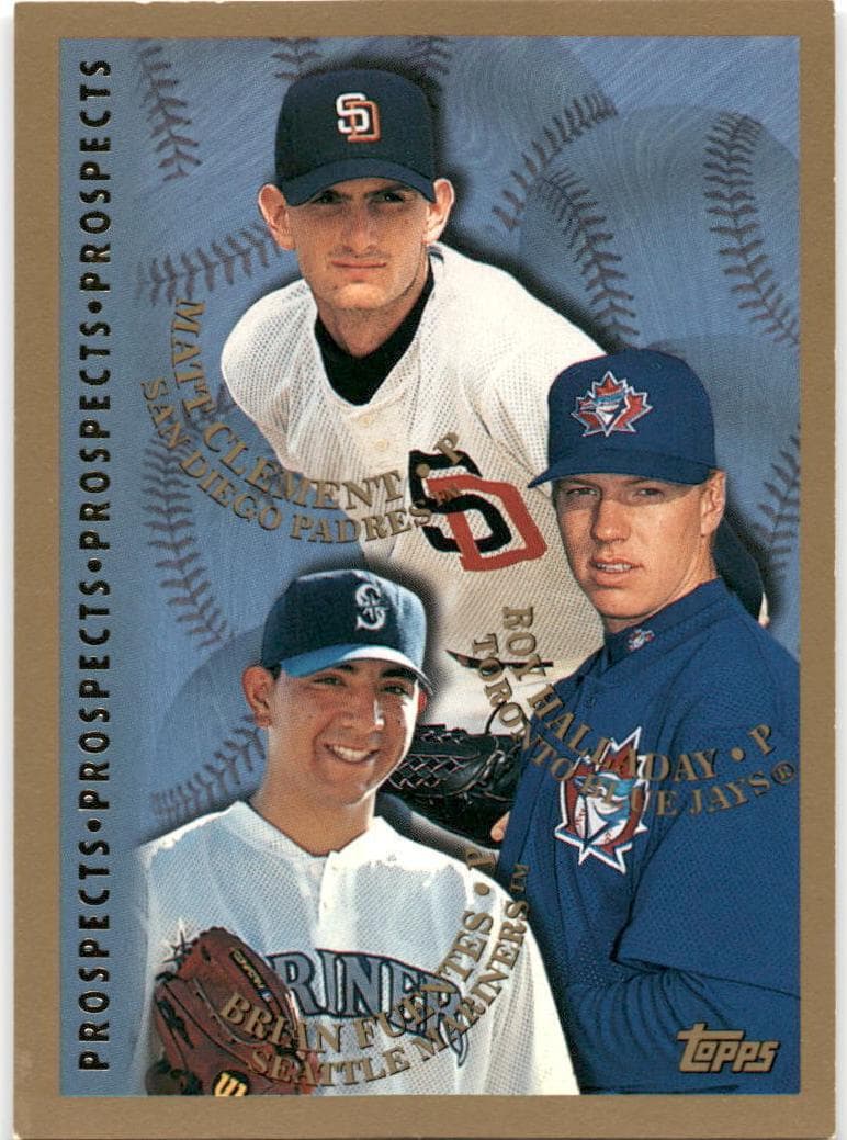 Brian Fuentes / Matt Clement / Roy Halladay 1998 topps Topps