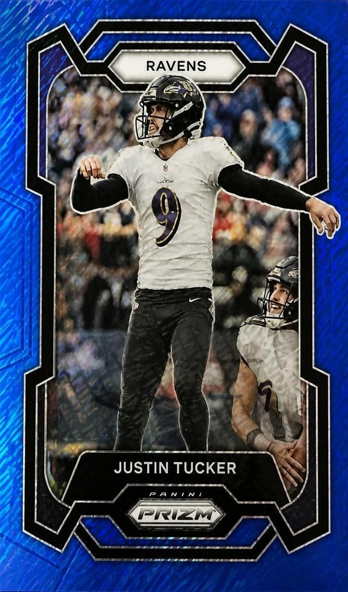Justin Tucker 2023 panini Panini Prizm