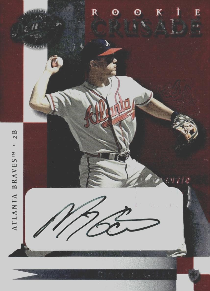 Marcus Giles 2001 panini Donruss Class of 2001