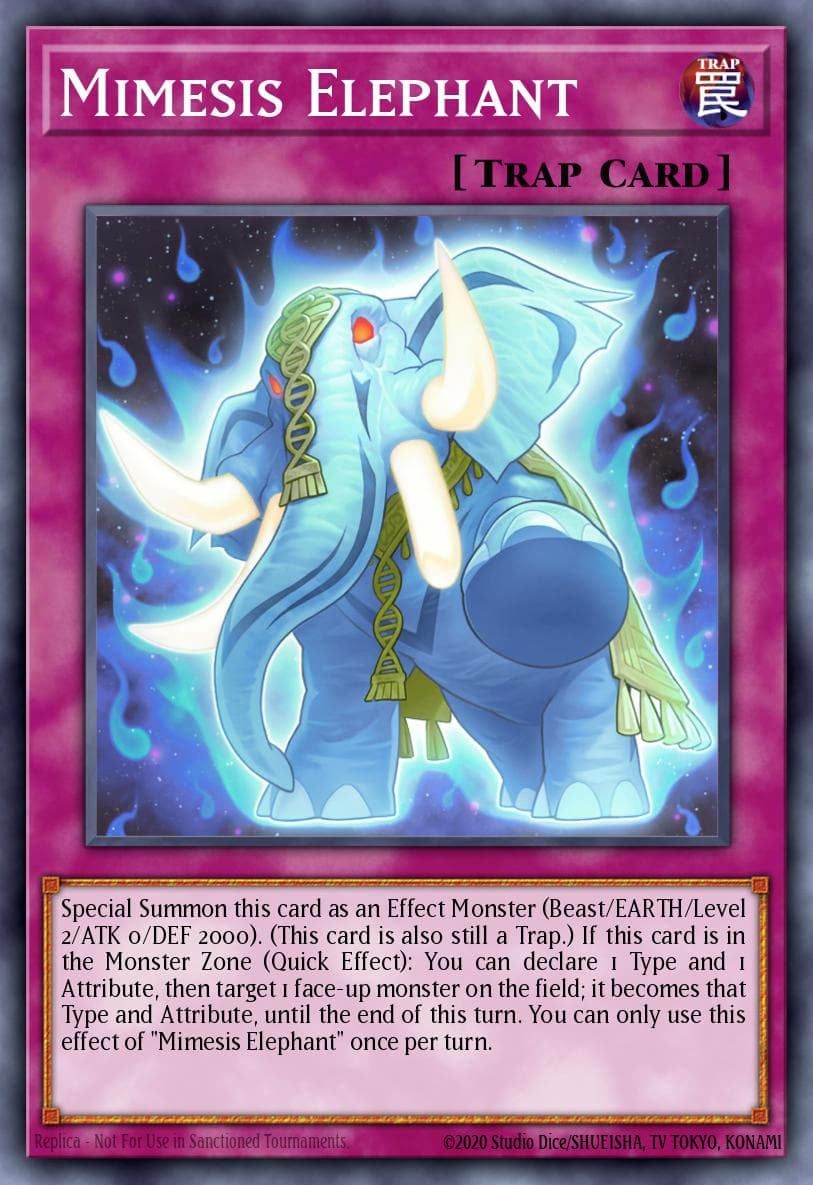 Mimesis Elephant 2022 Yu-Gi-Oh! OTS Tournament Pack 20