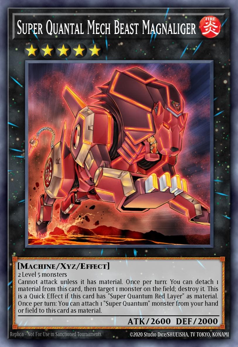 Super Quantal Mech Beast Magnaliger #OP10-EN020