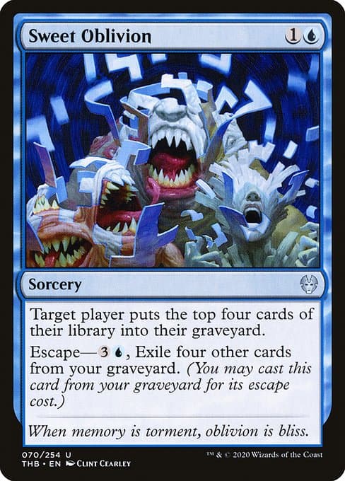 Sweet Oblivion 2020 Magic: The Gathering Theros Beyond Death