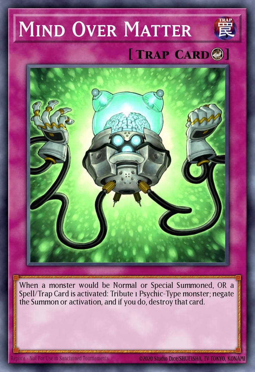 Mind Over Matter 2008 Yu-Gi-Oh! The Duelist Genesis