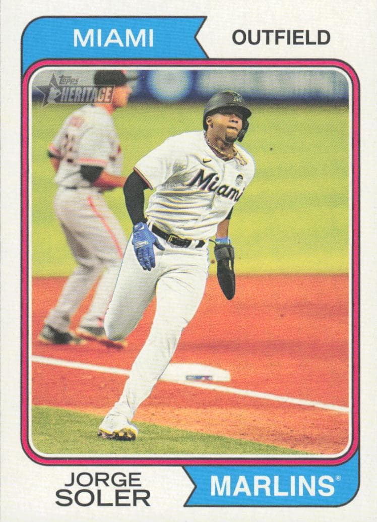 Jorge Soler 2023 topps Topps Heritage