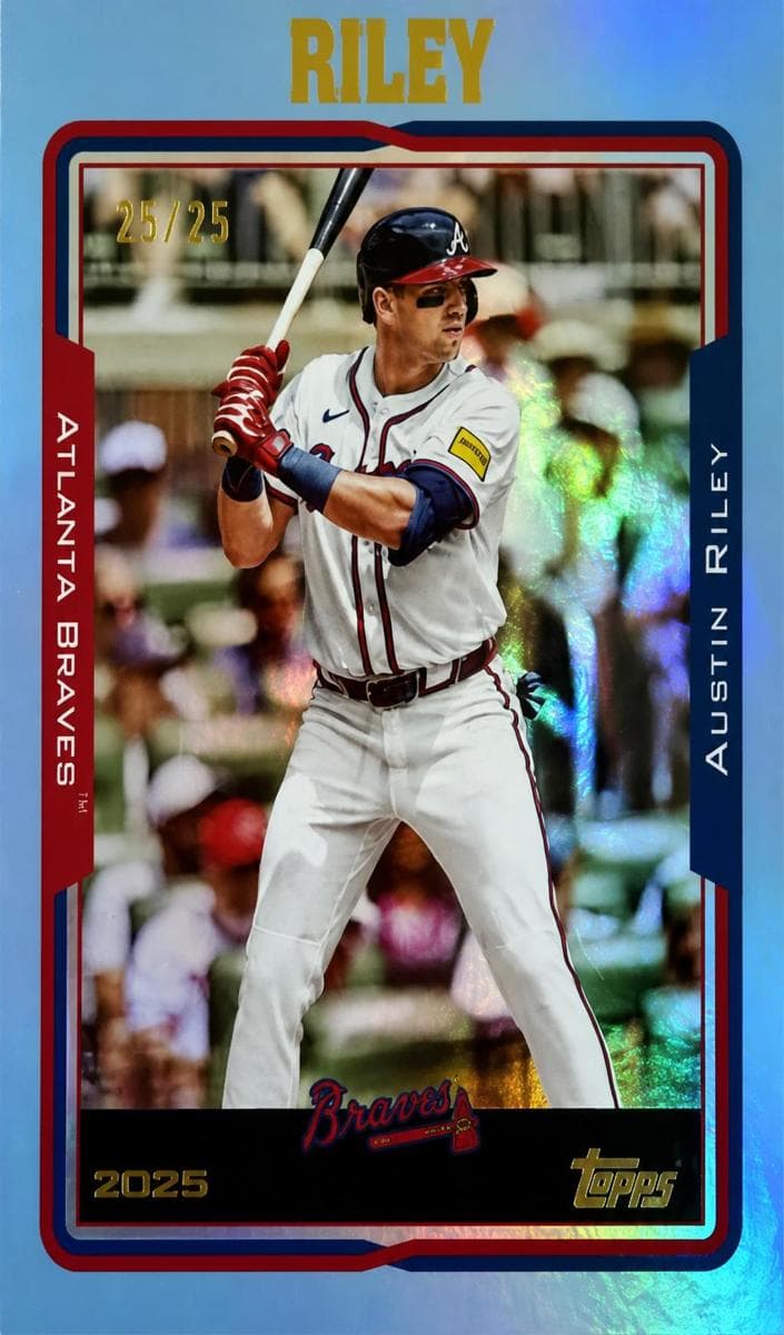 Austin Riley 2025 topps Topps Archives