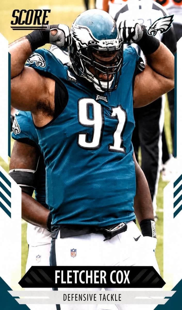 Fletcher Cox 2021 panini Score
