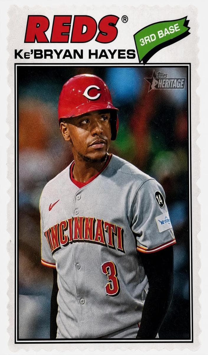 Ke'Bryan Hayes trading card
