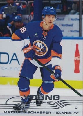 Matthew Schaefer trading card