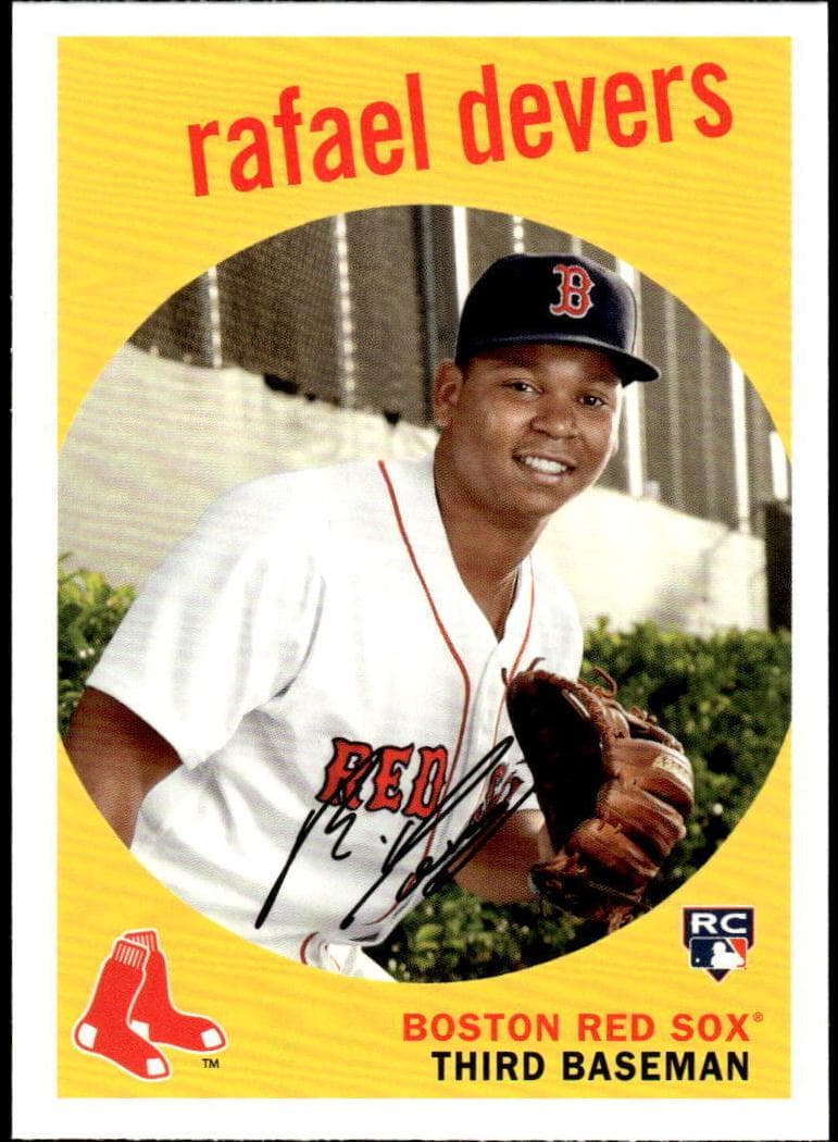 Rafael Devers 2018 topps