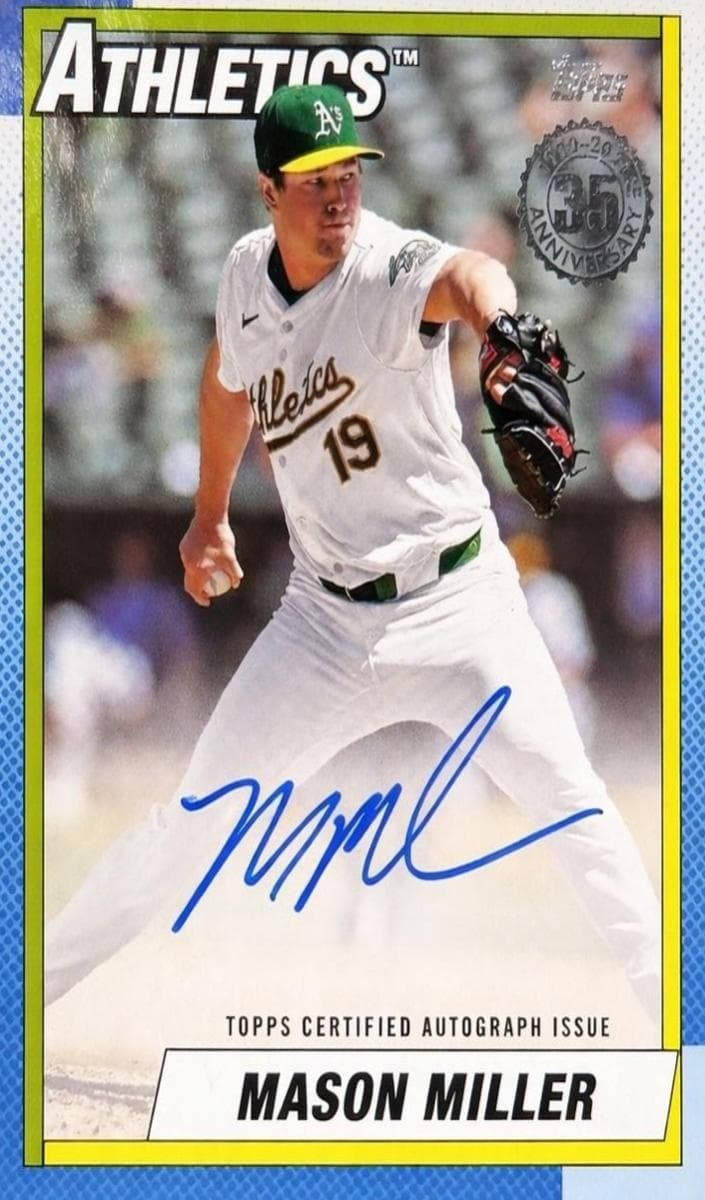 Mason Miller 2025 topps Topps