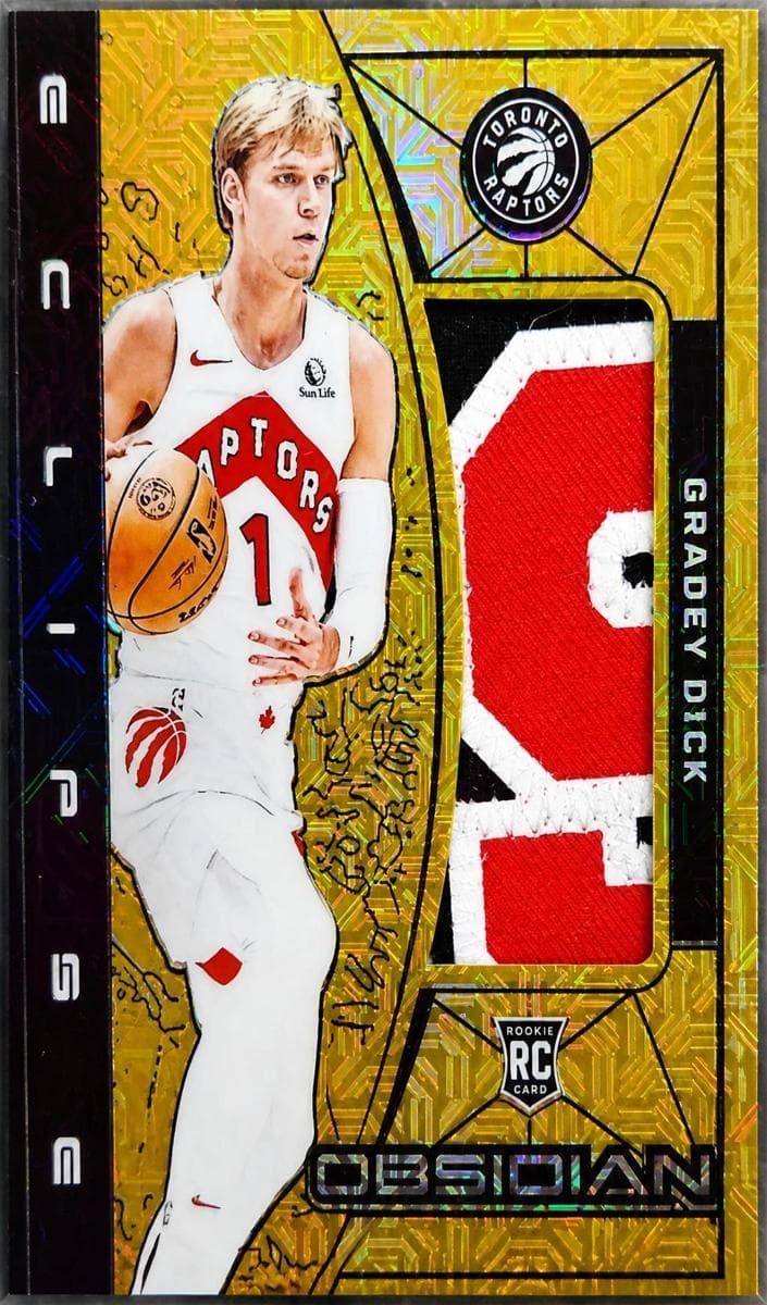 Gradey Dick 2023 panini Obsidian
