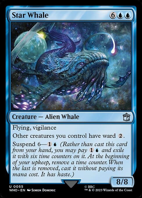 Star Whale 2023 Magic: The Gathering Doctor Who