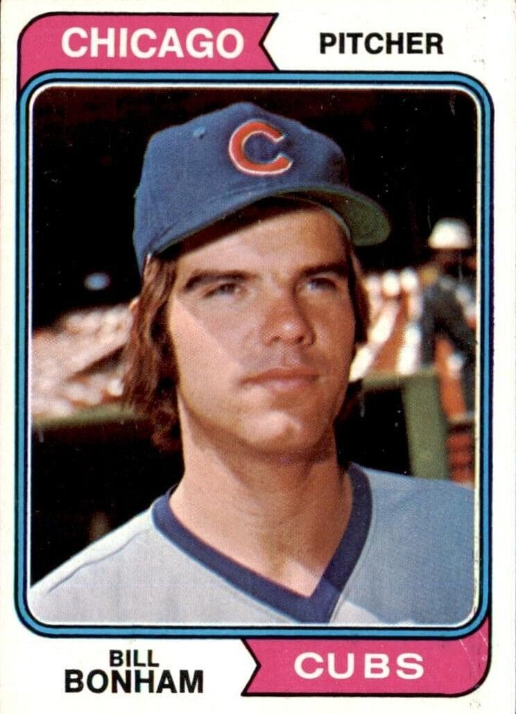 Bill Bonham 1974 topps Topps