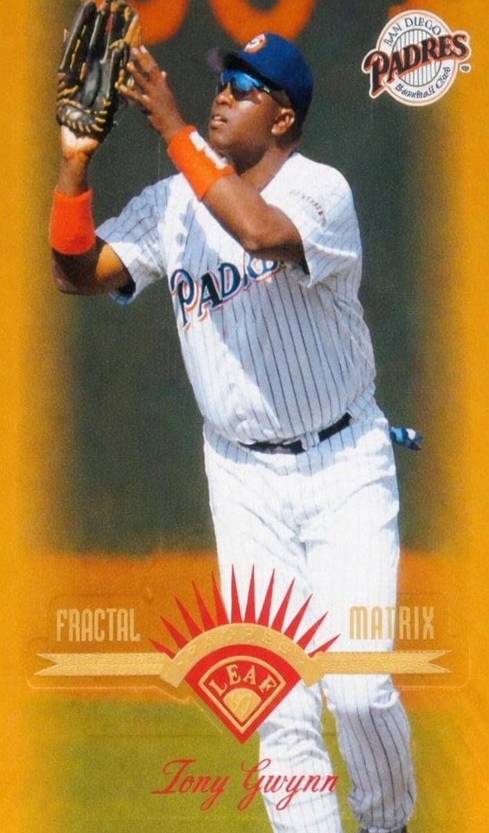 Tony Gwynn 1997 leaf Leaf