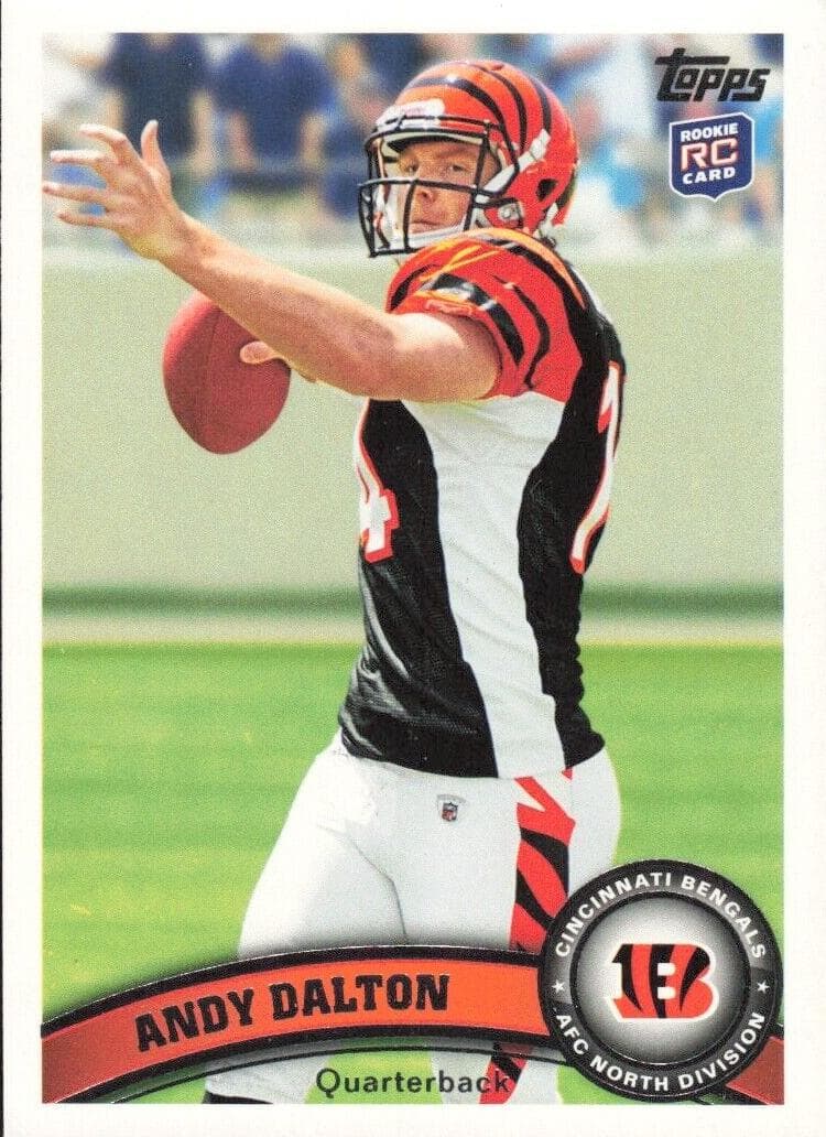 Andy Dalton 2011 topps