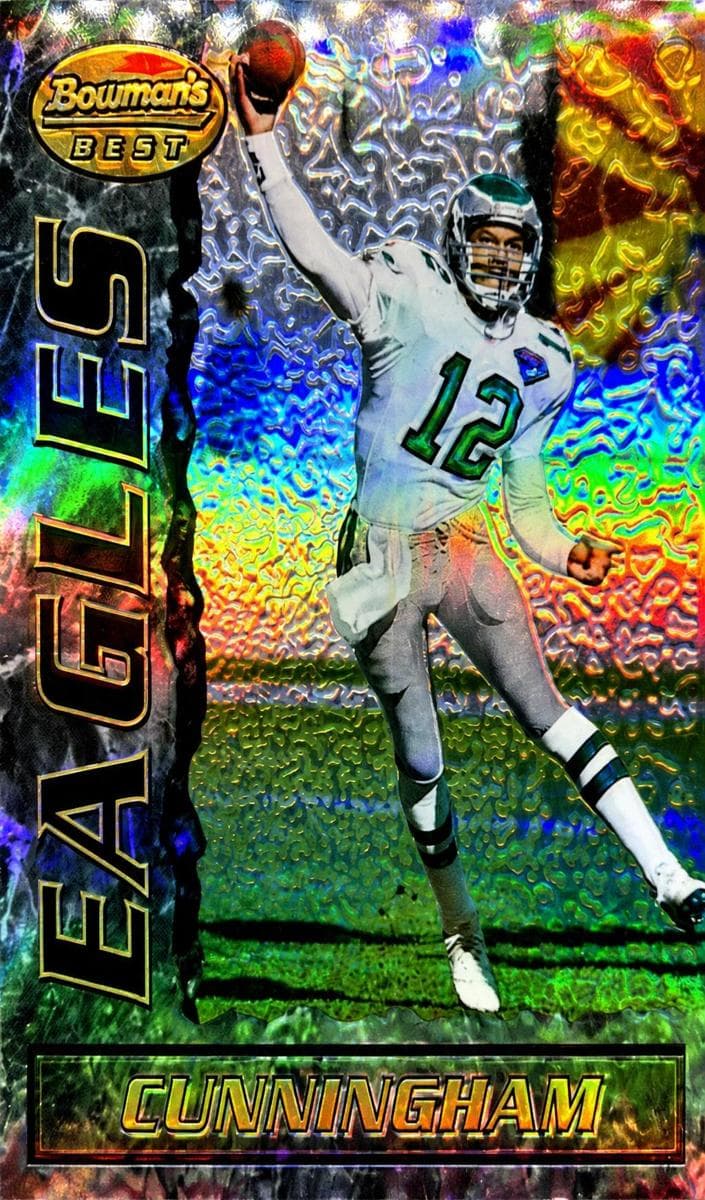 Randall Cunningham 1995 unknown Bowman's Best Football Refractor