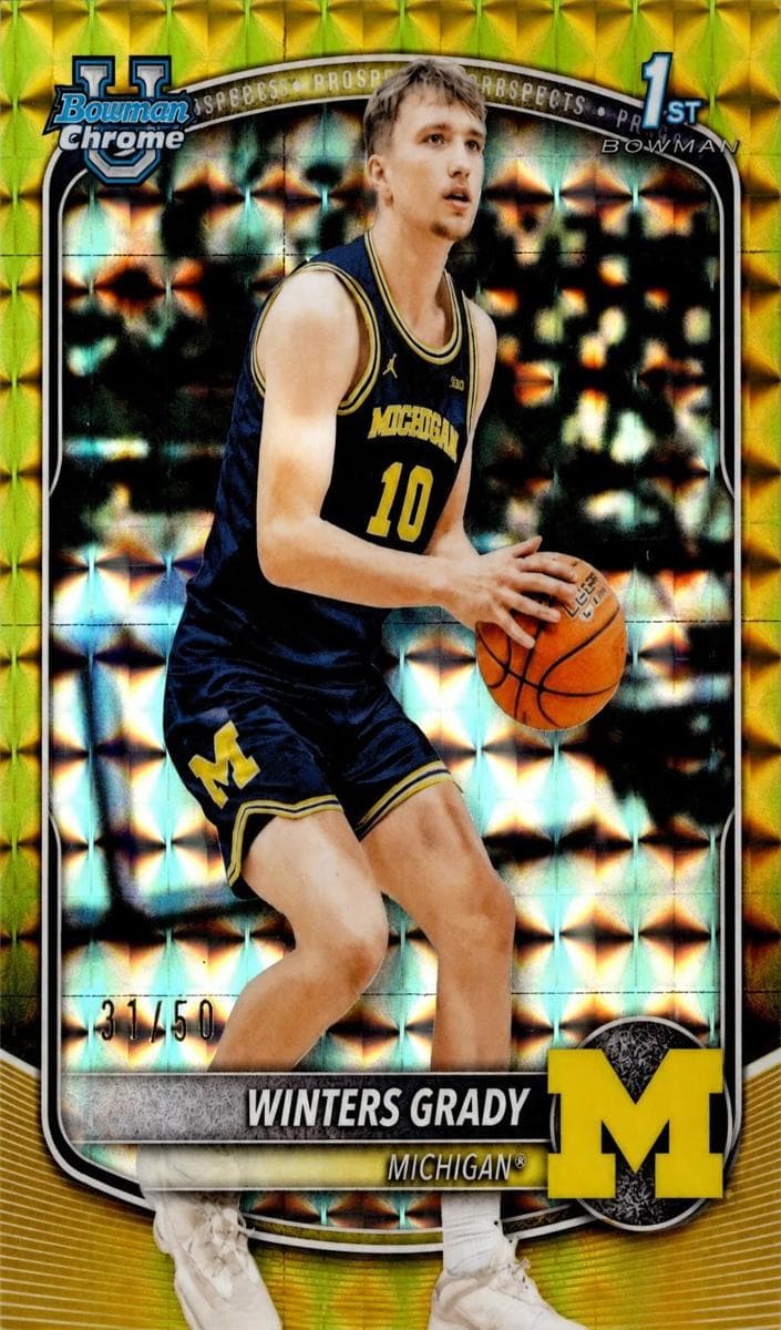 Winters Grady trading card