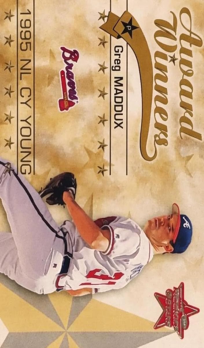 Greg Maddux 2002 leaf Rookies And Stars