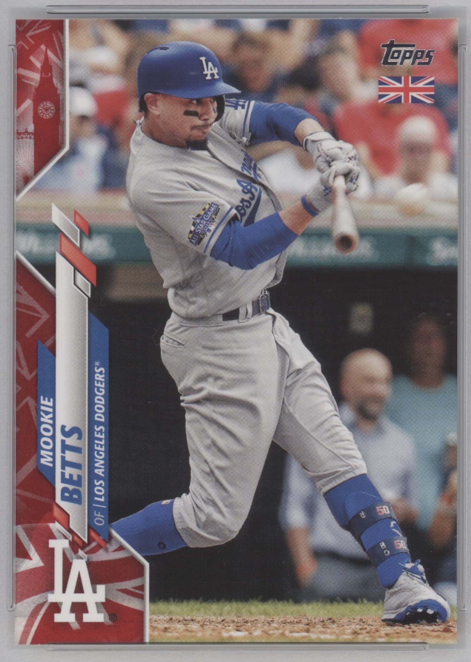 Mookie Betts 2020 topps Topps UK Edition