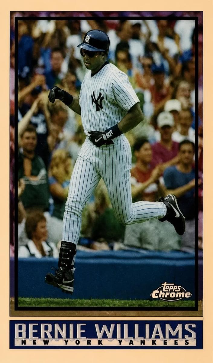 Bernie Williams 1998 topps Topps Chrome