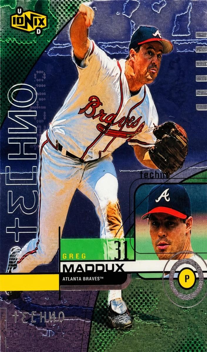 Greg Maddux 1999 unknown UD Ionix