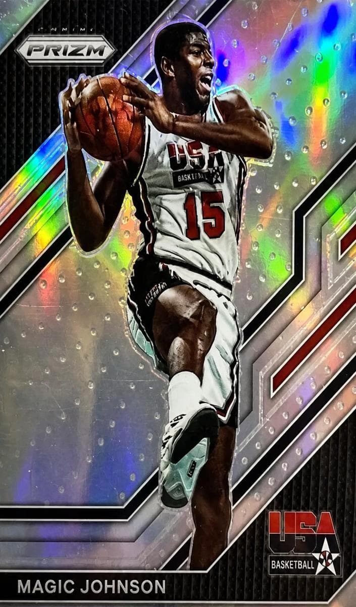 Magic Johnson 2022 panini Panini Prizm