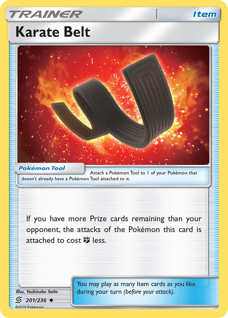 Karate Belt 2019 Pokemon