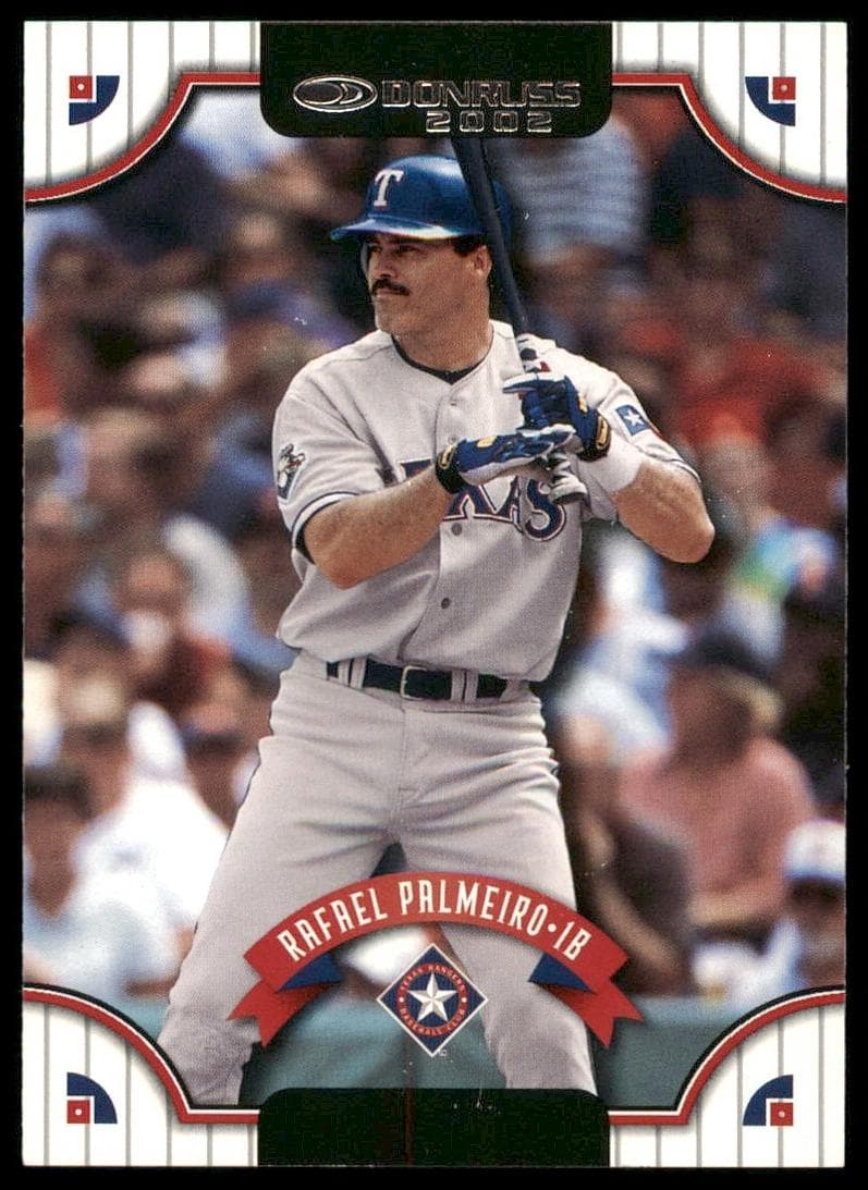 Rafael Palmeiro 2002 panini Donruss
