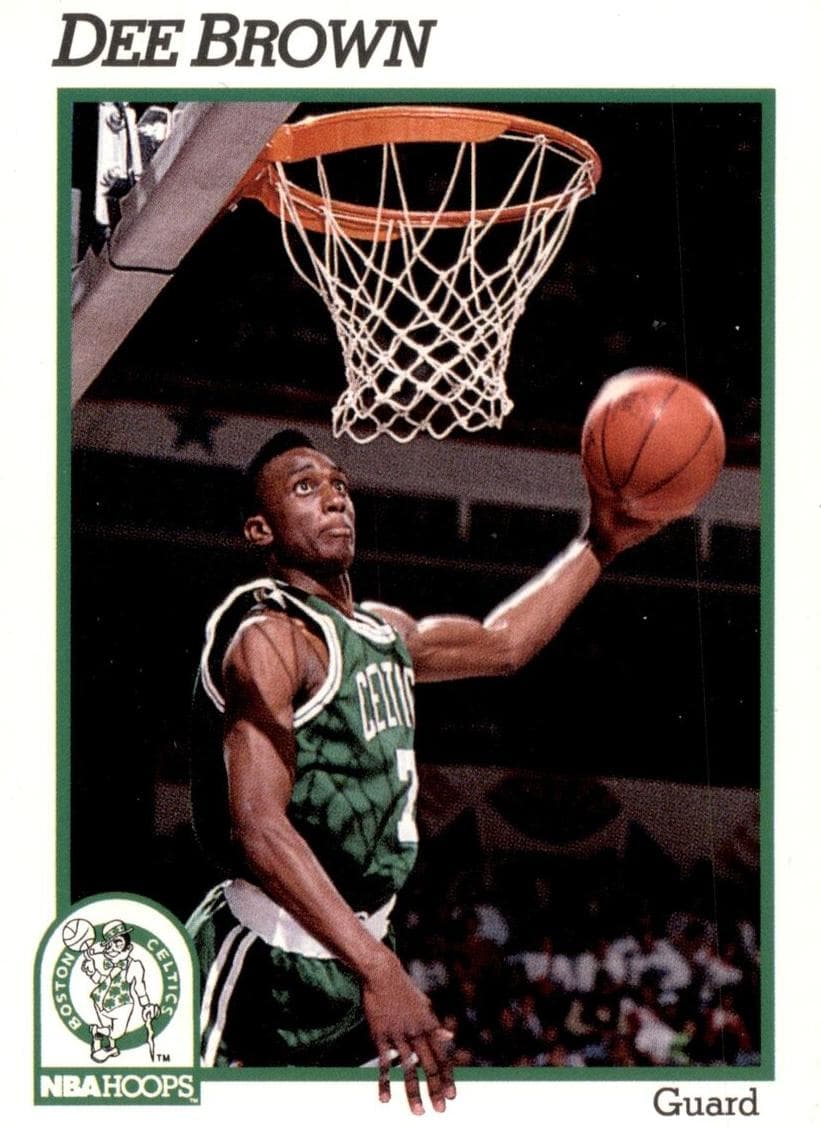 Dee Brown 1991 panini Hoops
