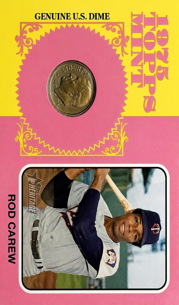 Rod Carew 2024 topps Topps Heritage