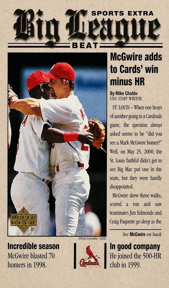 Mark McGwire #BB3