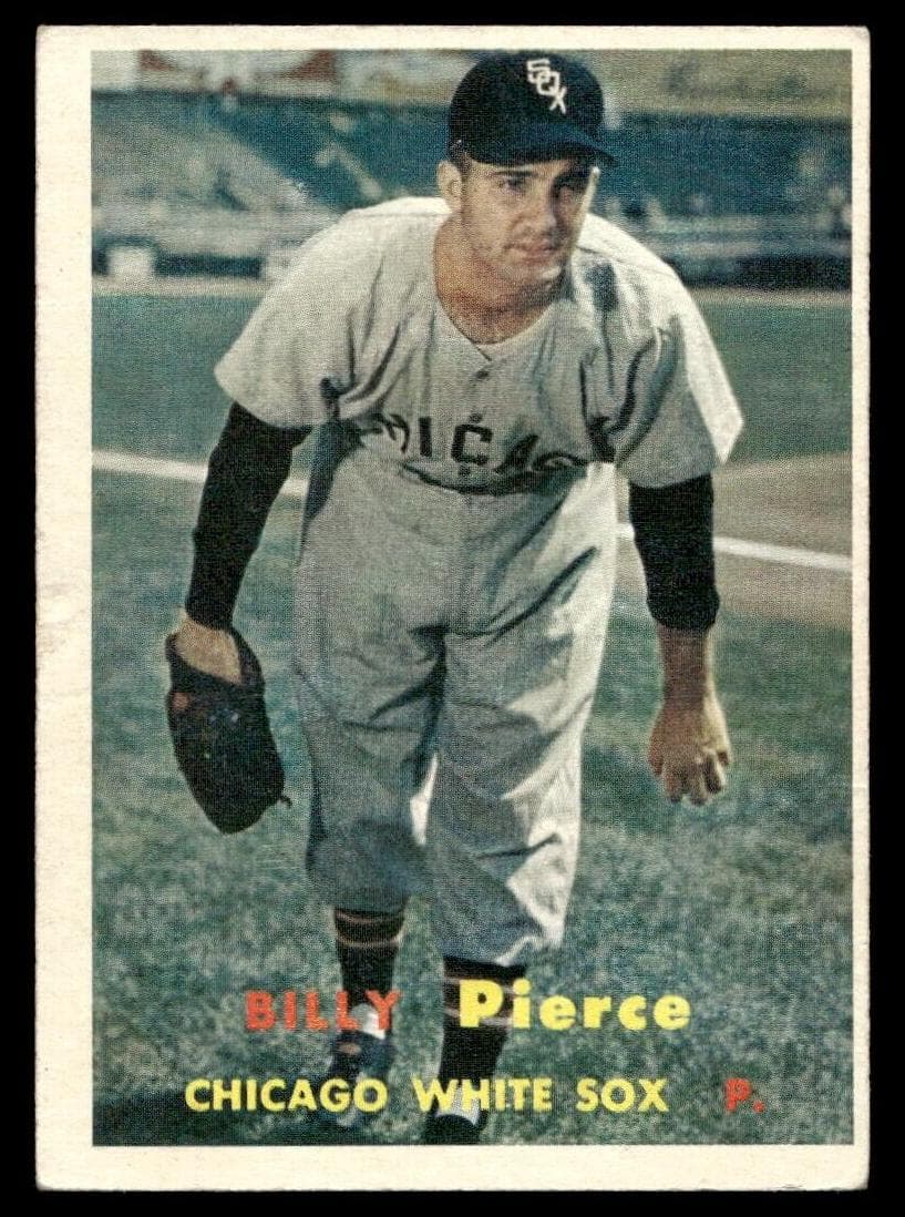 Billy Pierce 1957 topps Topps