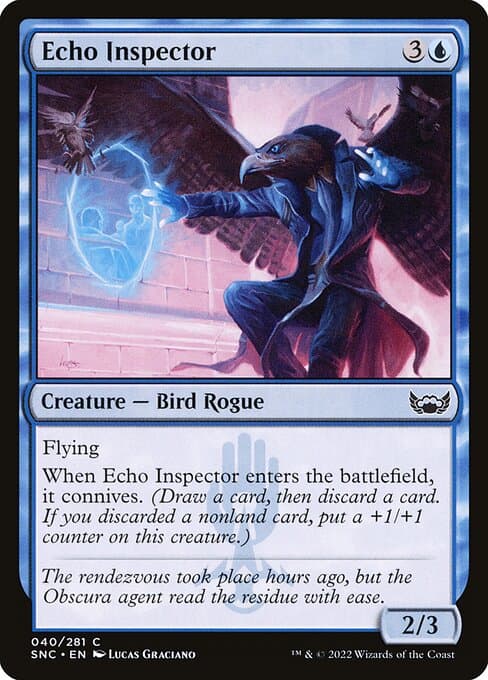 Echo Inspector 2022 Magic: The Gathering Streets of New Capenna