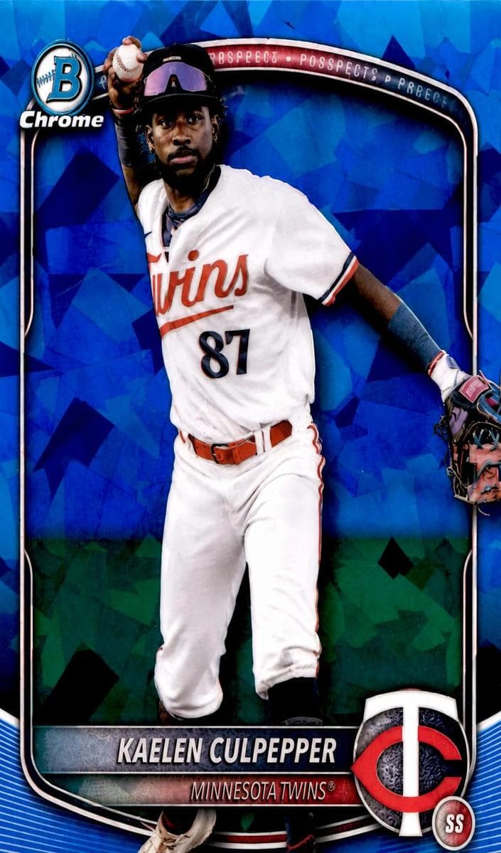 Kaelen Culpepper 2025 bowman Bowman Draft Sapphire