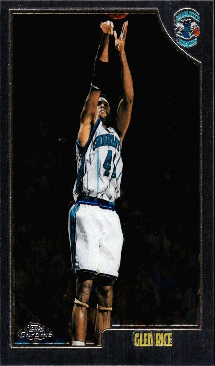 Glen Rice 1998 topps Topps Chrome