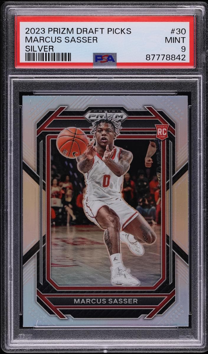 Marcus Sasser 2023 panini Panini Prizm Draft Picks