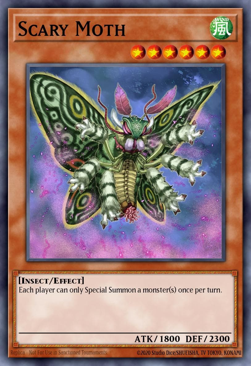 Scary Moth 2009 Yu-Gi-Oh!