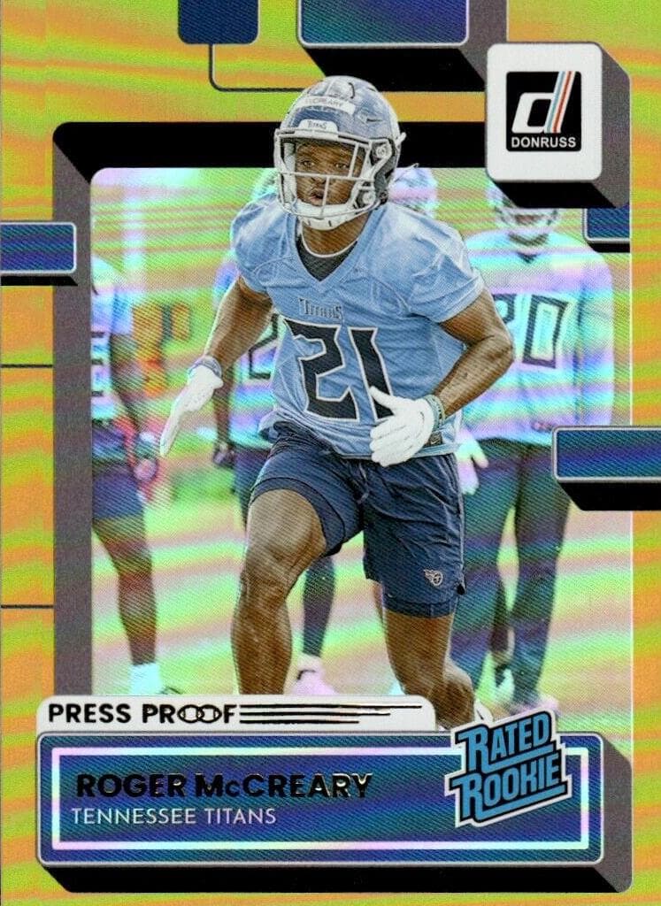 Roger McCreary 2022 panini Donruss