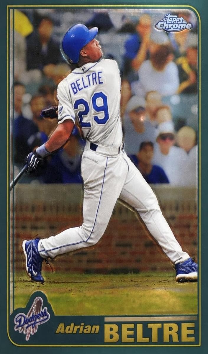 Adrian Beltre 2001 topps Topps Chrome