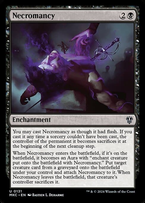 Necromancy 2024 Magic: The Gathering Murders at Karlov Manor Commander