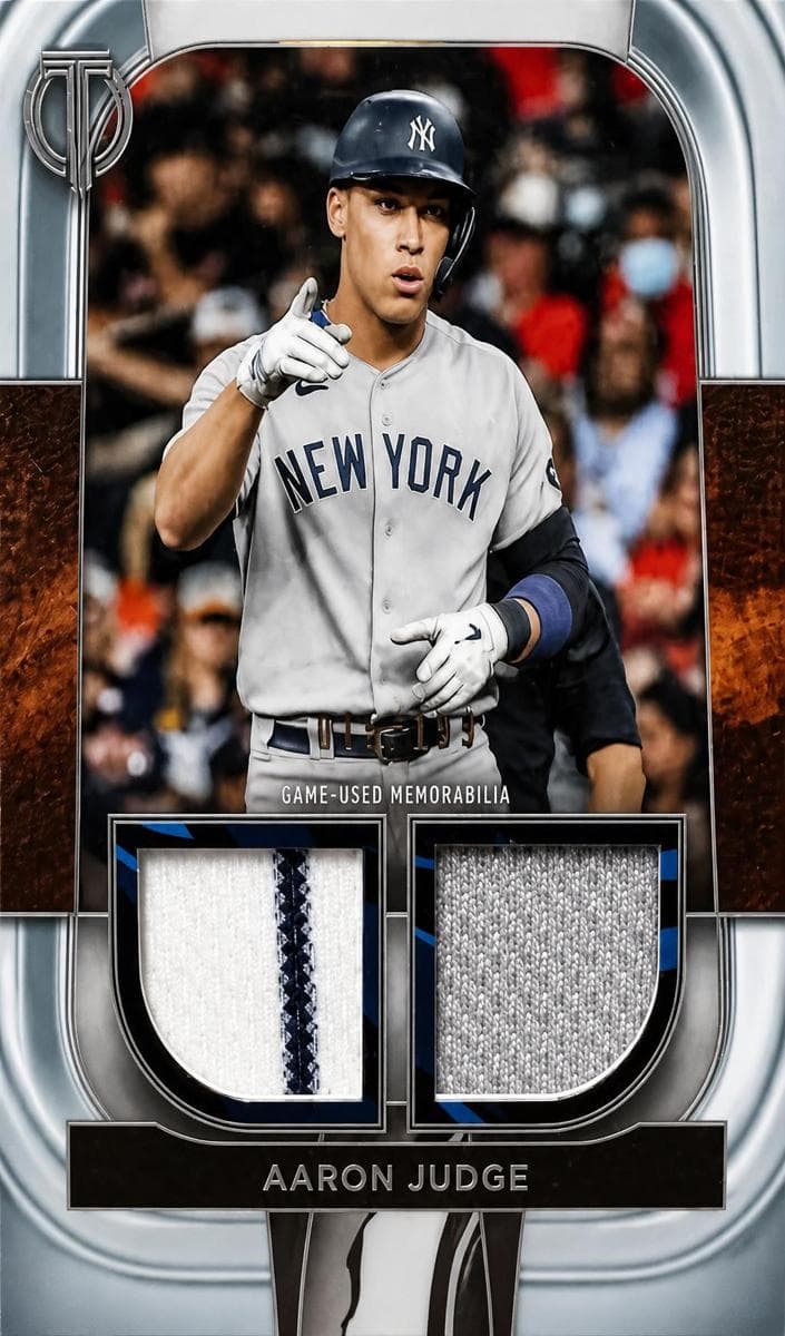 Aaron Judge 2022 topps Topps Tribute