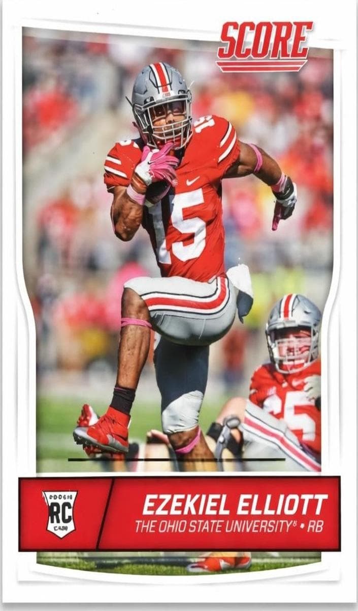 Ezekiel Elliott 2016 panini
